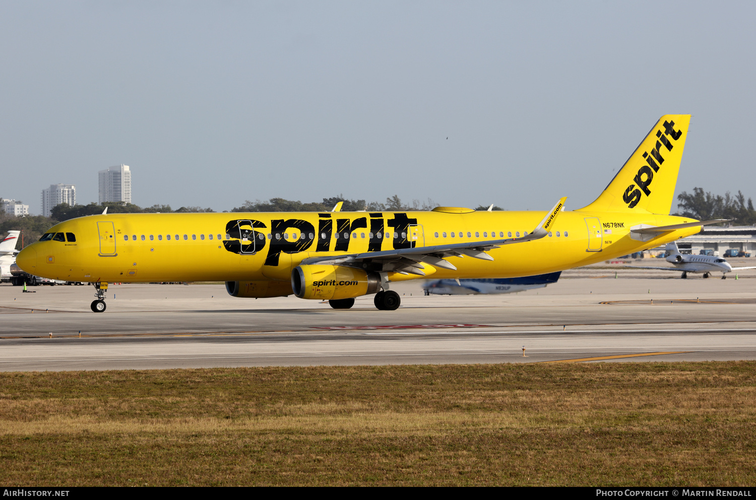 Aircraft Photo of N678NK | Airbus A321-231 | Spirit Airlines | AirHistory.net #671926