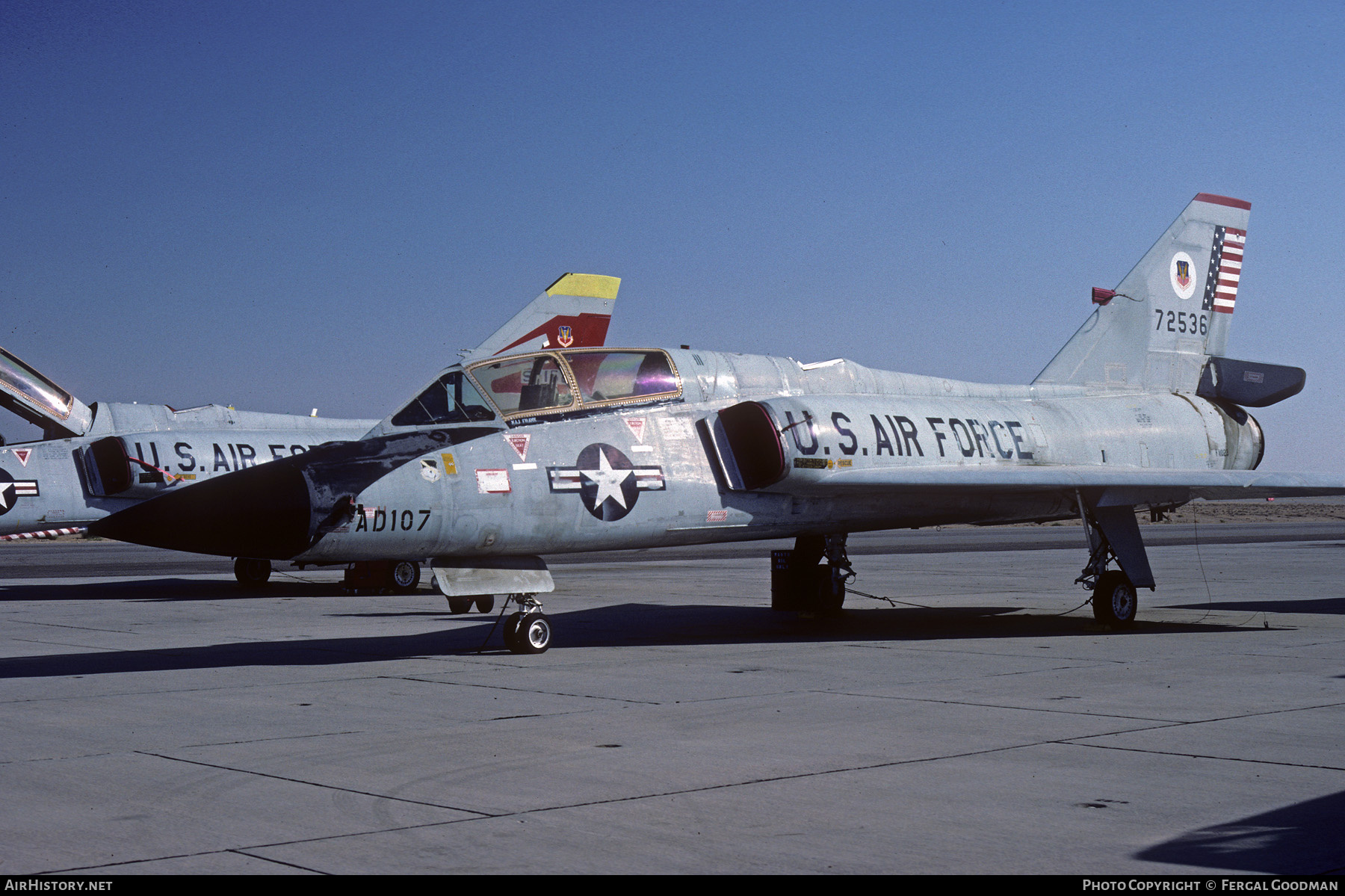Aircraft Photo of 57-2536 / 72536 | Convair QF-106B Delta Dart | USA - Air Force | AirHistory.net #671945
