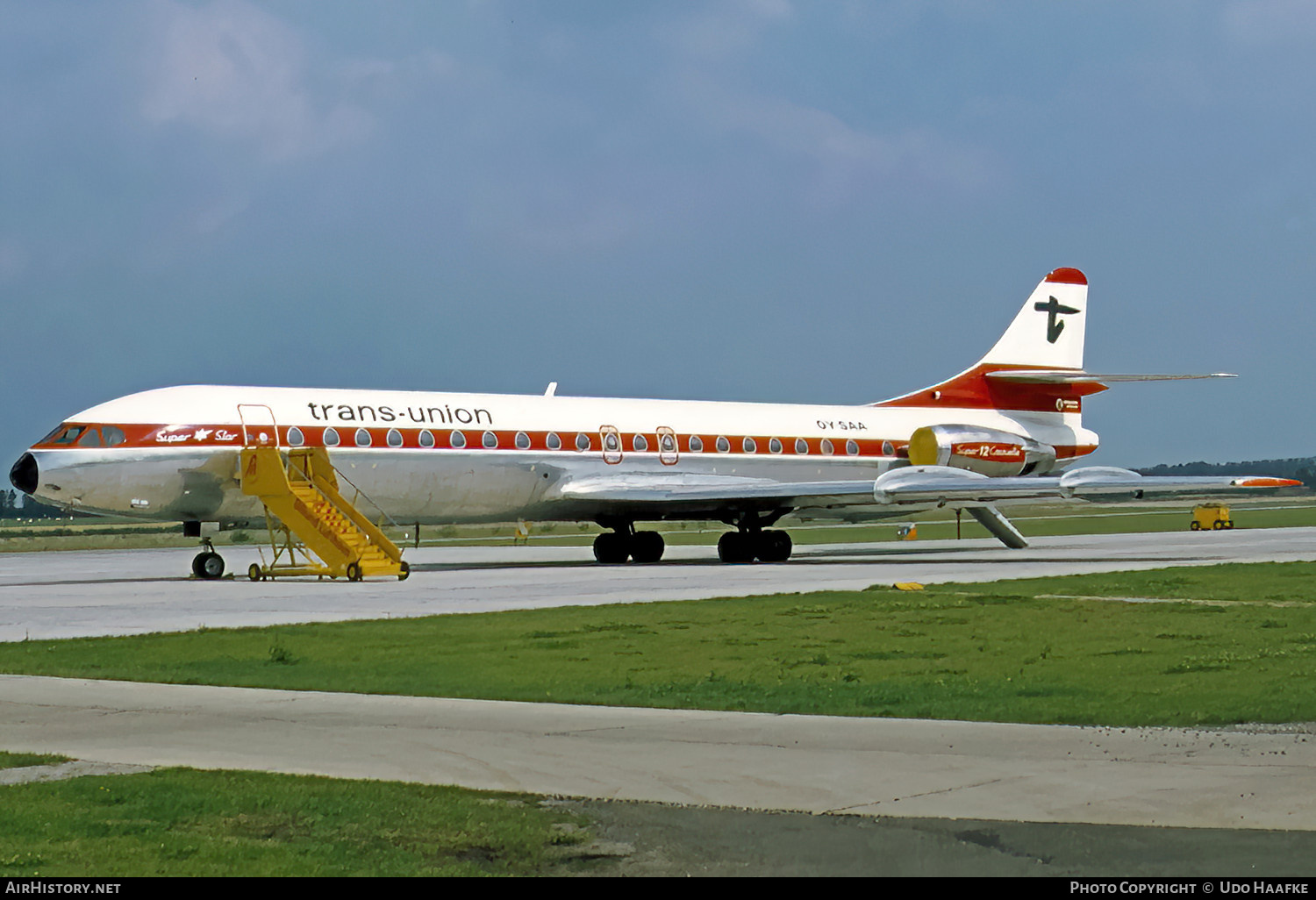 Aircraft Photo of OY-SAA | Aerospatiale SE-210 Caravelle 12 | Trans-Union | AirHistory.net #671977