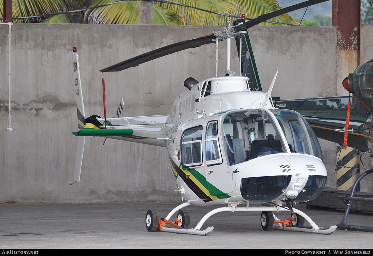 Aircraft Photo of JDF H-34 | Bell 206B-3 JetRanger III | Jamaica - Air Force | AirHistory.net #671993