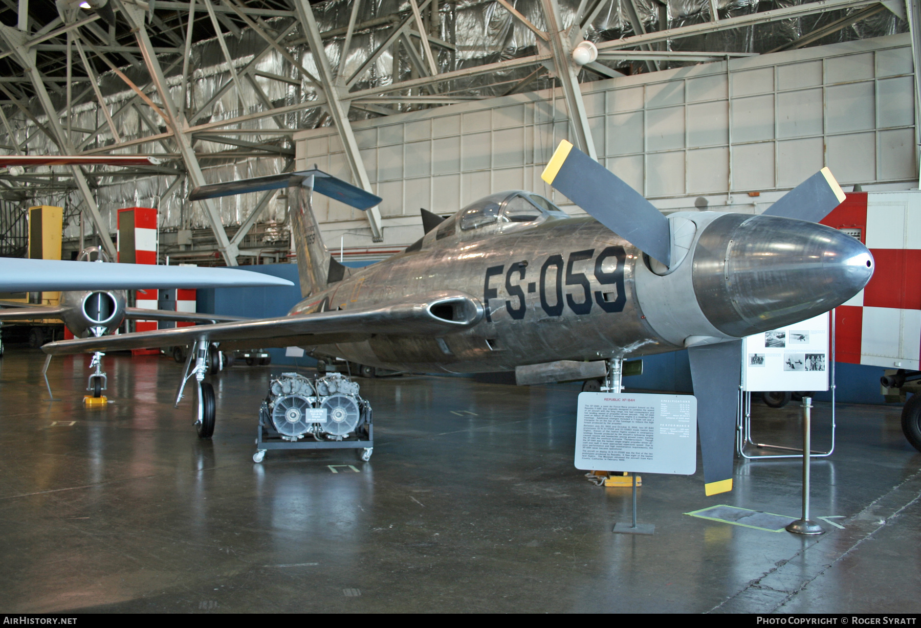 Aircraft Photo of 51-17059 / 117059 | Republic XF-84H Thunderscreech | USA - Air Force | AirHistory.net #671996