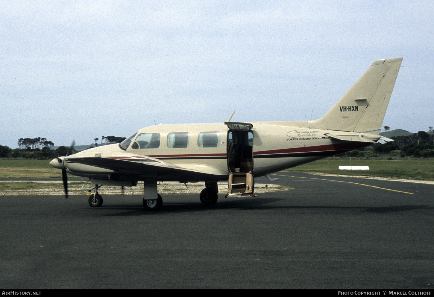 Aircraft Photo of VH-HXN | Piper PA-31-310 Navajo C | Boundary Layer Research | AirHistory.net #672022