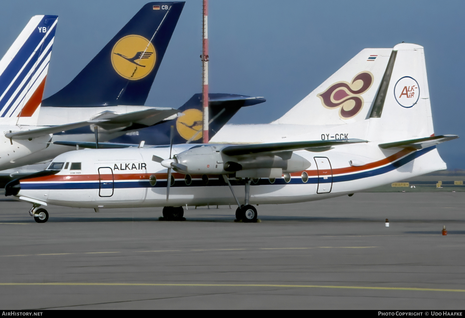 Aircraft Photo of OY-CCK | Fokker F27-600 Friendship | Alkair | AirHistory.net #672024