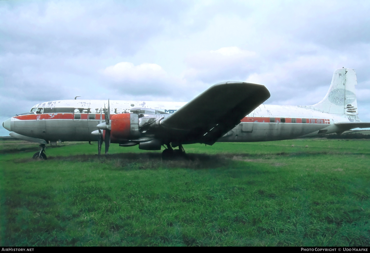 Aircraft Photo of OY-DFR | Douglas DC-7 | Conair of Scandinavia | AirHistory.net #672027