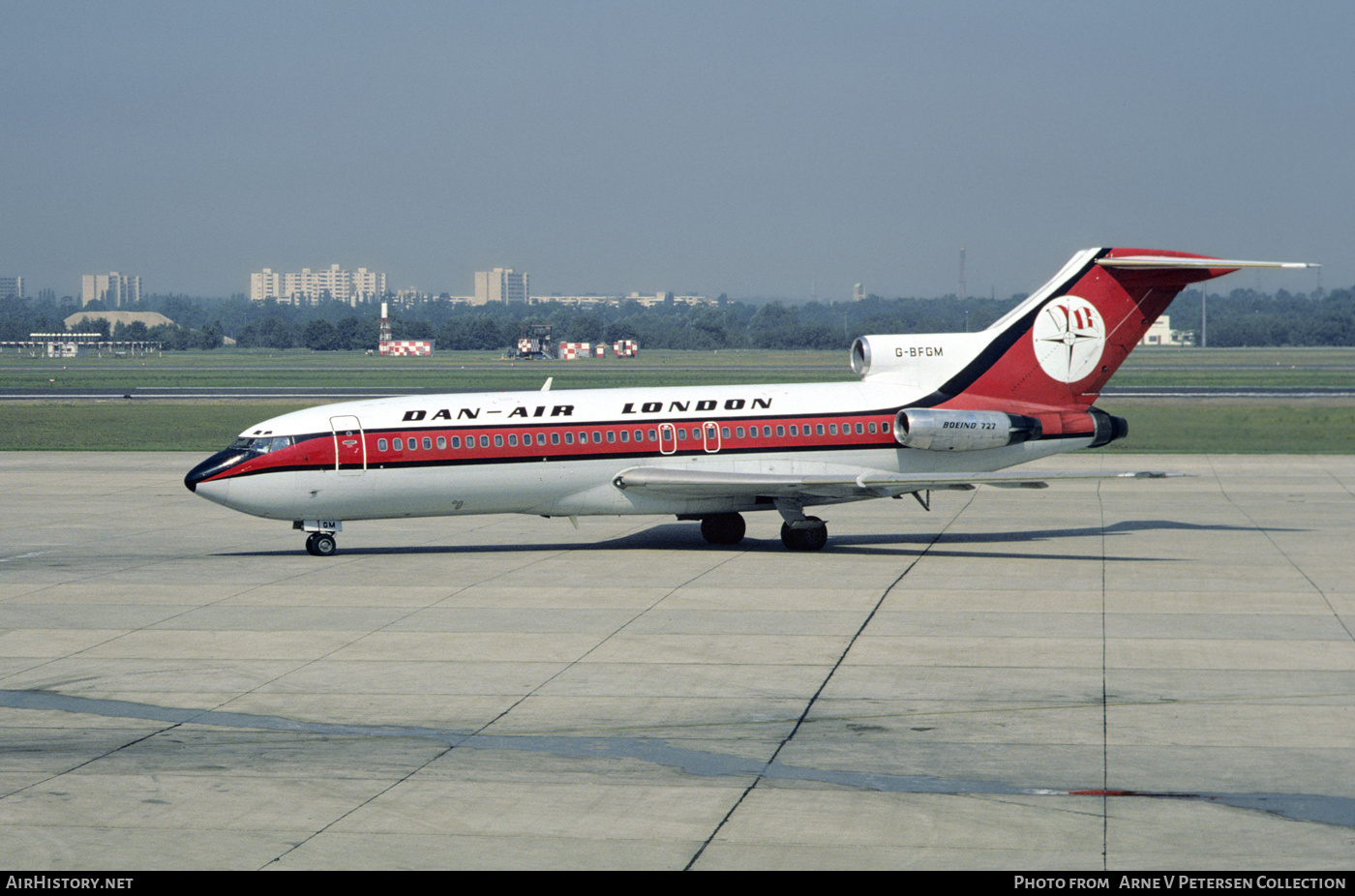 Aircraft Photo of G-BFGM | Boeing 727-95 | Dan-Air London | AirHistory.net #672031