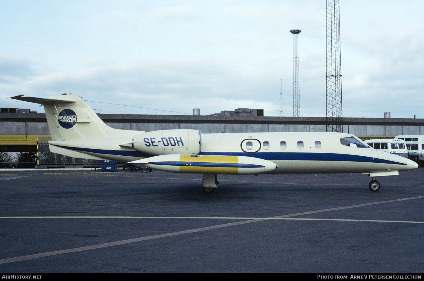 Aircraft Photo of SE-DDH | Gates Learjet 36 | Swedair | AirHistory.net #672032