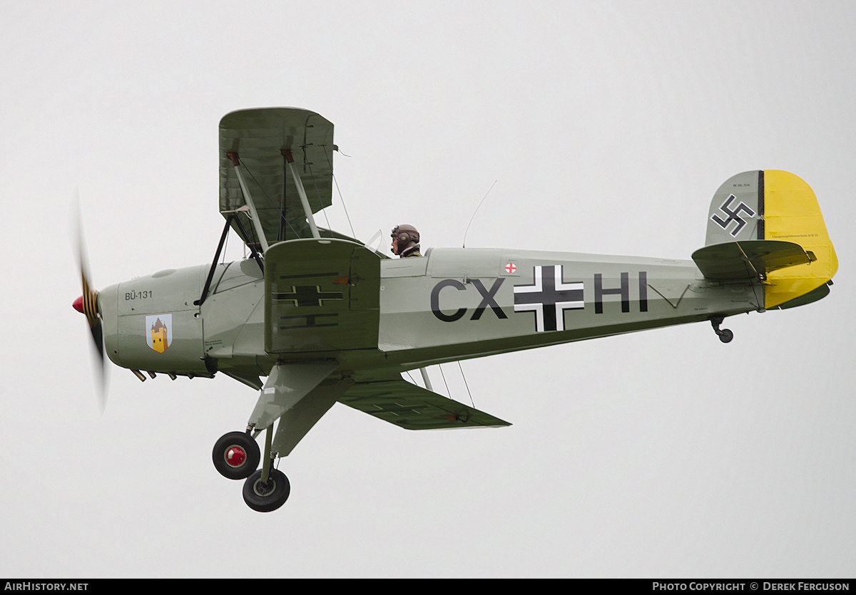 Aircraft Photo of G-CDJU | CASA 1.131E Jungmann | Germany - Air Force | AirHistory.net #672036