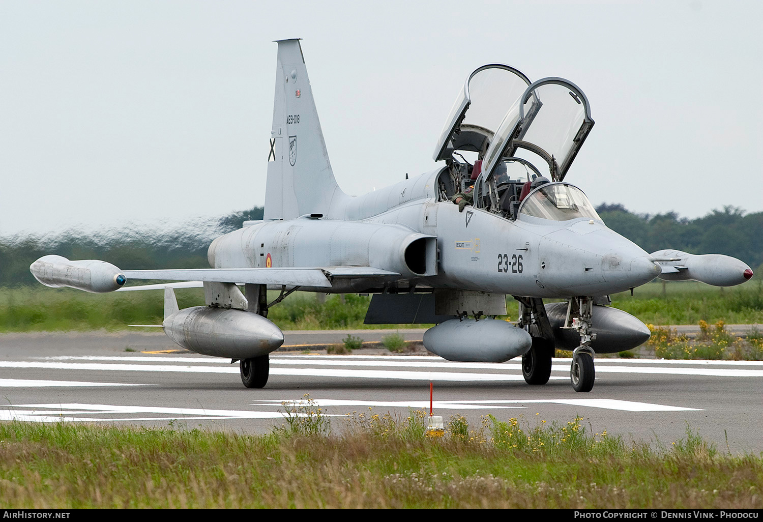 Aircraft Photo of AE9-018 | Northrop SF-5B(M) Freedom Fighter | Spain - Air Force | AirHistory.net #672072