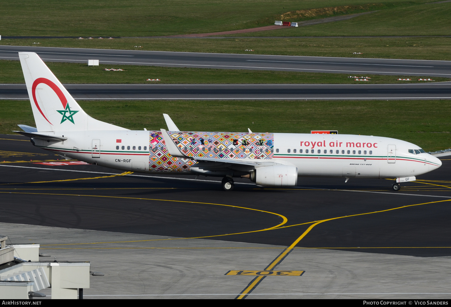 Aircraft Photo of CN-RGF | Boeing 737-86N | Royal Air Maroc - RAM | AirHistory.net #672080