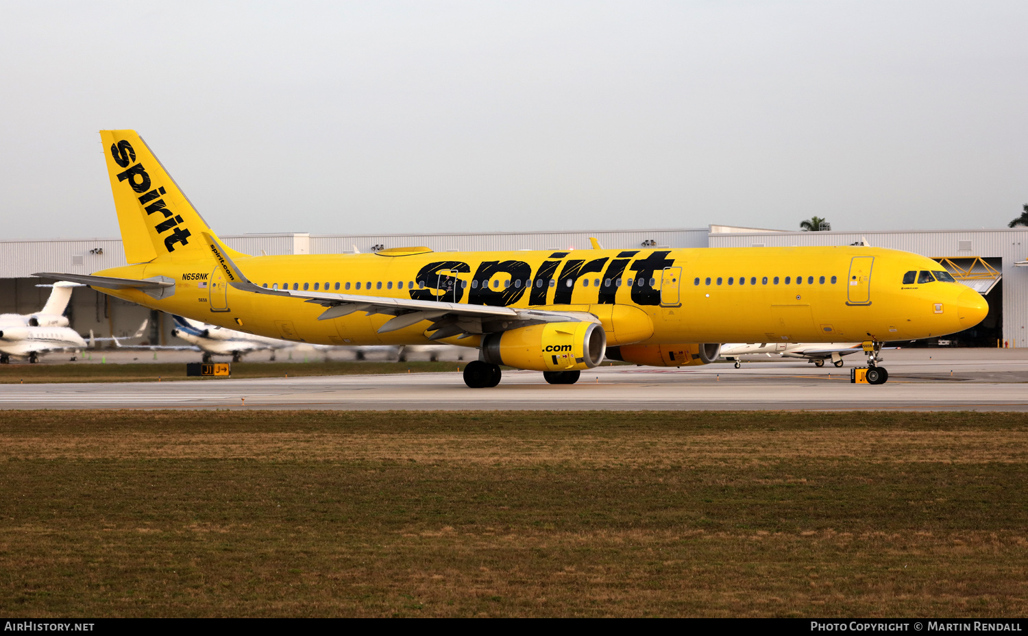 Aircraft Photo of N658NK | Airbus A321-231 | Spirit Airlines | AirHistory.net #672092