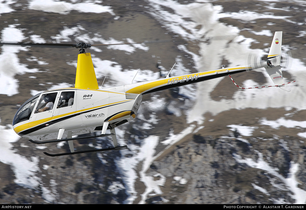 Aircraft Photo of HB-ZVW | Robinson R-44 Raven II | Valair | AirHistory.net #672096