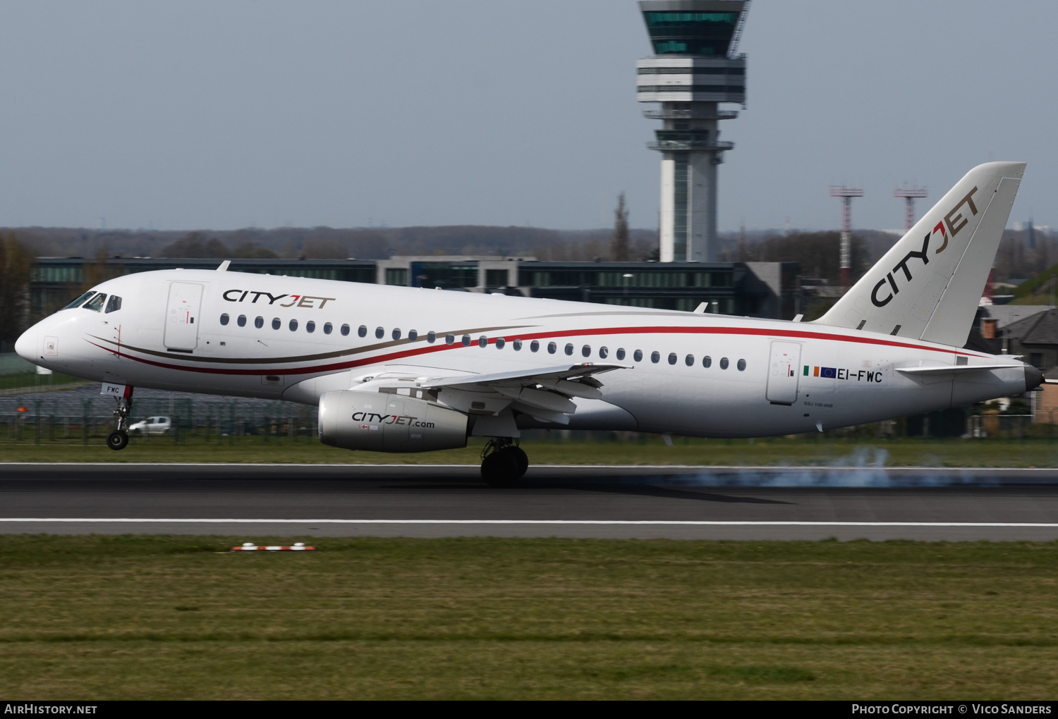 Aircraft Photo of EI-FWC | Sukhoi SSJ-100-95B Superjet 100 (RRJ-95B) | CityJet | AirHistory.net #672103