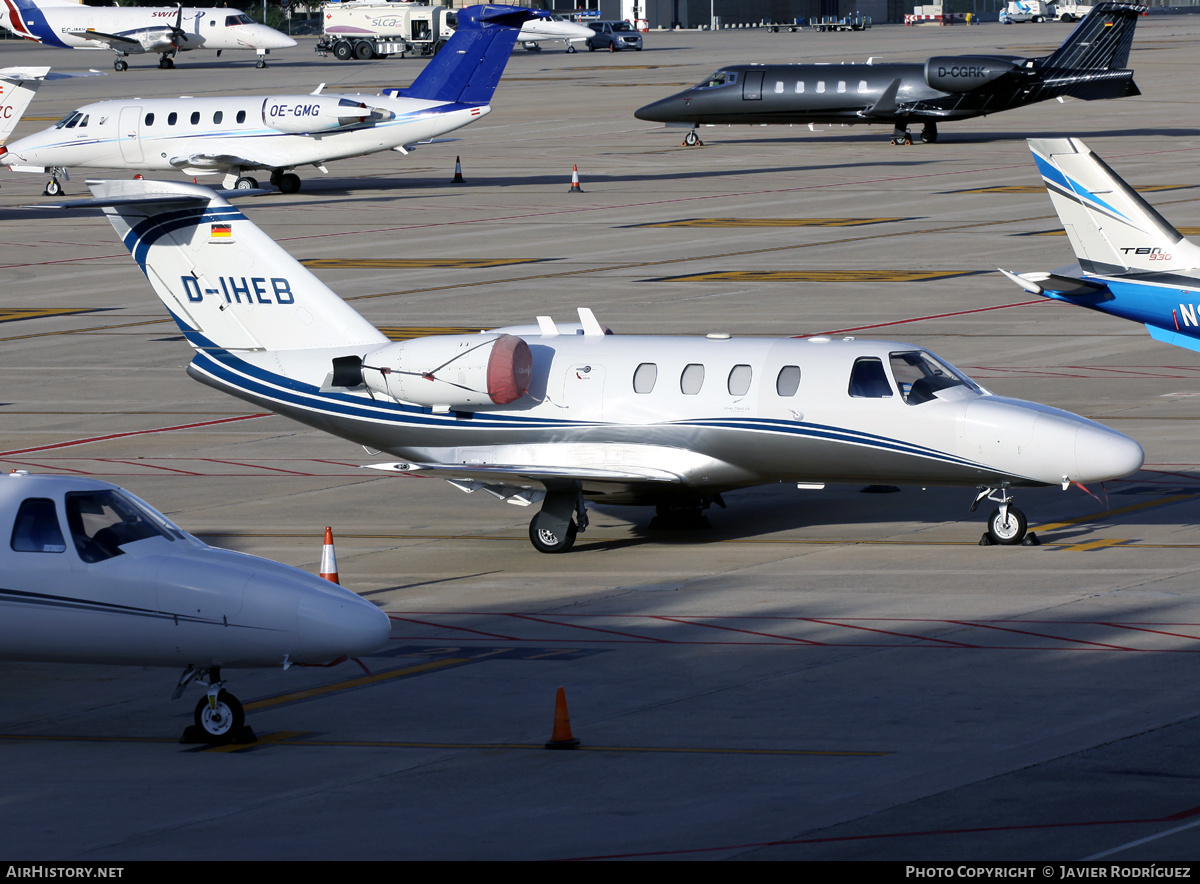 Aircraft Photo of D-IHEB | Cessna 525 CitationJet | AirHistory.net #672114