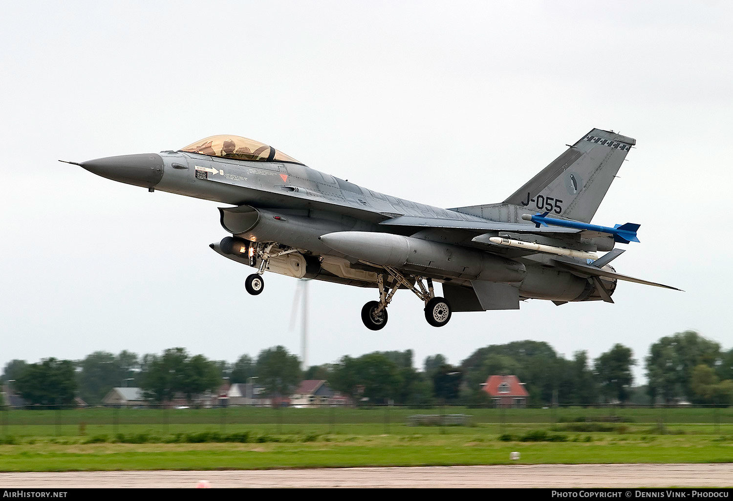 Aircraft Photo of J-008 | General Dynamics F-16AM Fighting Falcon | Netherlands - Air Force | AirHistory.net #672115