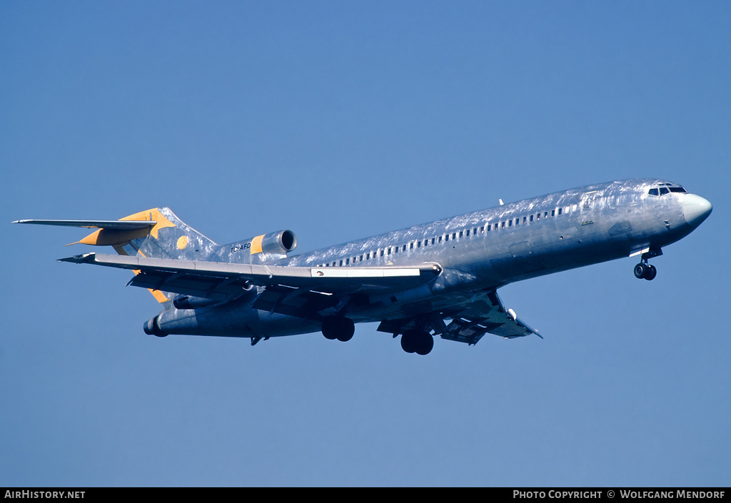 Aircraft Photo of TC-AFD | Boeing 727-230/Adv | Noble Air | AirHistory.net #672127