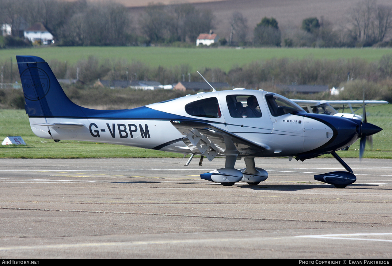 Aircraft Photo of G-VBPM | Cirrus SR-22 G3-GTS Turbo | AirHistory.net #672144