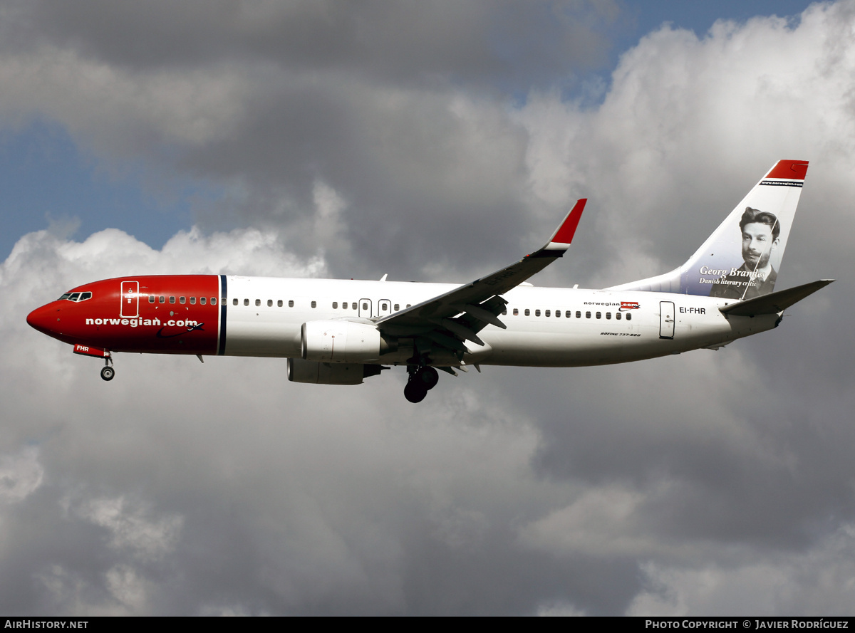 Aircraft Photo of EI-FHR | Boeing 737-8JP | Norwegian | AirHistory.net #672147