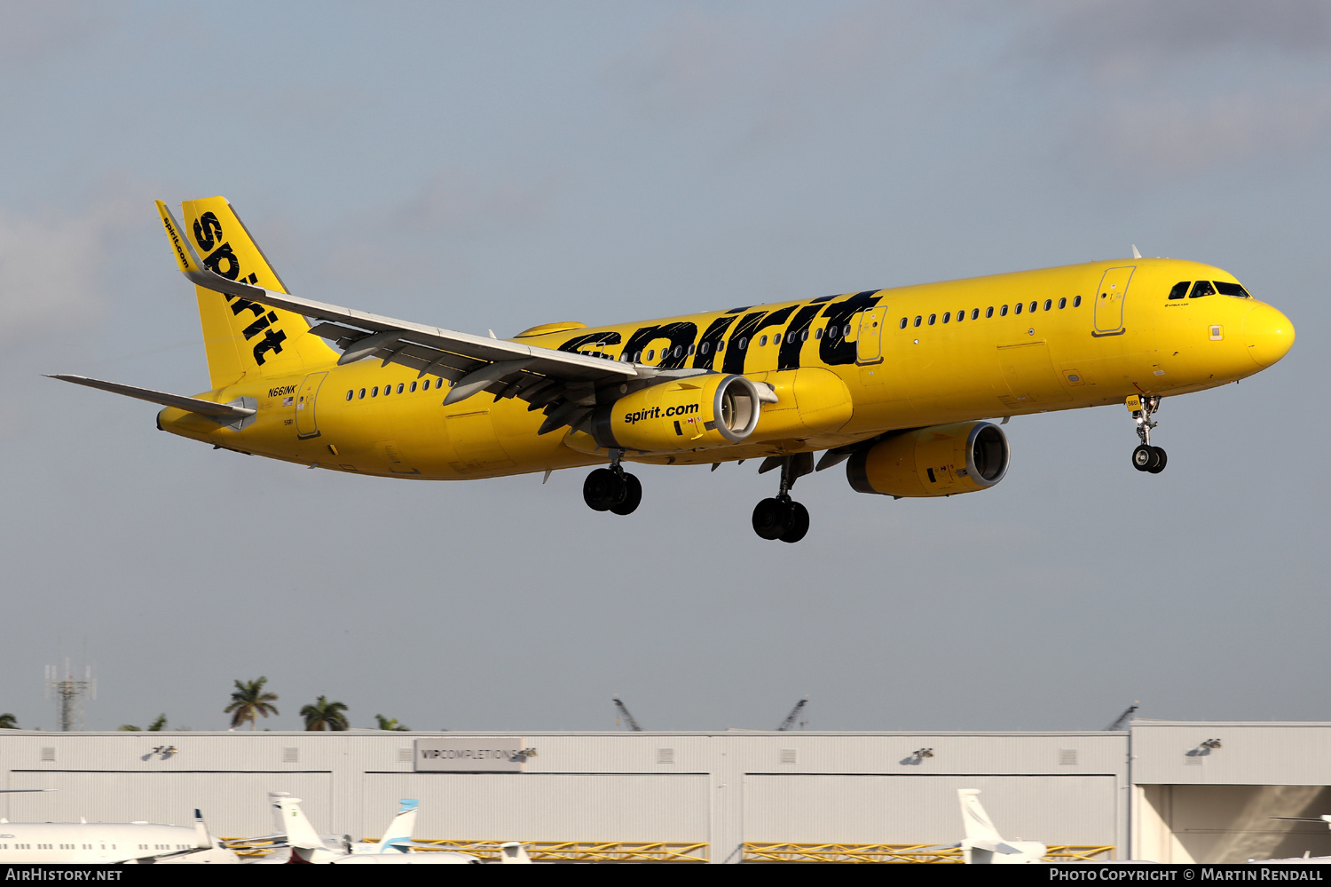 Aircraft Photo of N661NK | Airbus A321-231 | Spirit Airlines | AirHistory.net #672148