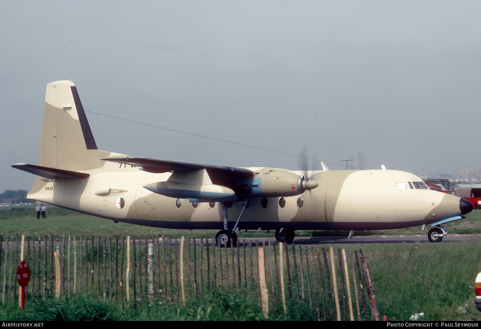 Aircraft Photo of 7T-WAQ | Fokker F27-400M Troopship | Algeria - Air Force | AirHistory.net #672152