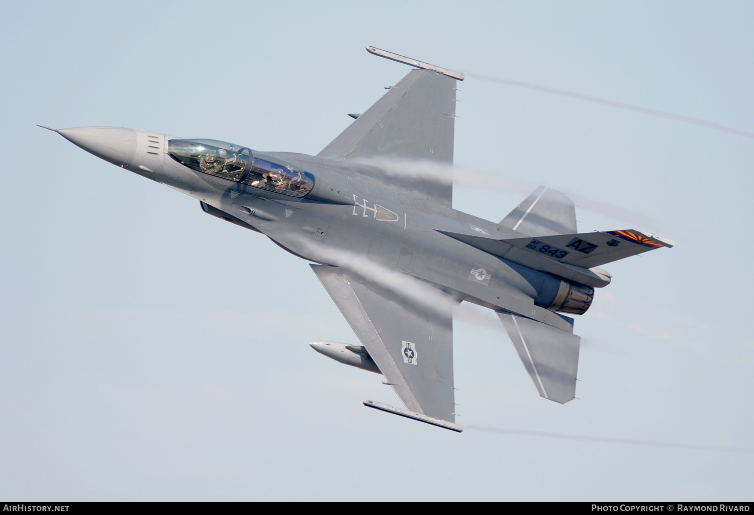 Aircraft Photo of 93-0843 | General Dynamics F-16B Fighting Falcon | USA - Air Force | AirHistory.net #672159