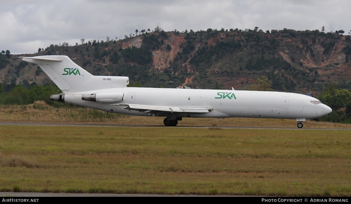 Aircraft Photo of 5X-IRE | Boeing 727-2Q9/Adv(F) | SKA International Group | AirHistory.net #672167