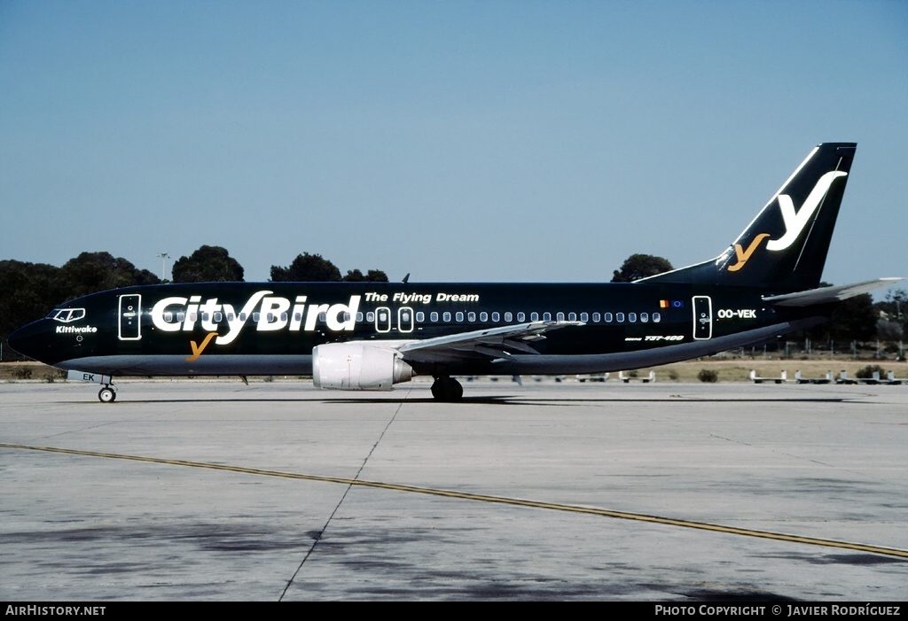 Aircraft Photo of OO-VEK | Boeing 737-405 | CityBird | AirHistory.net #672173