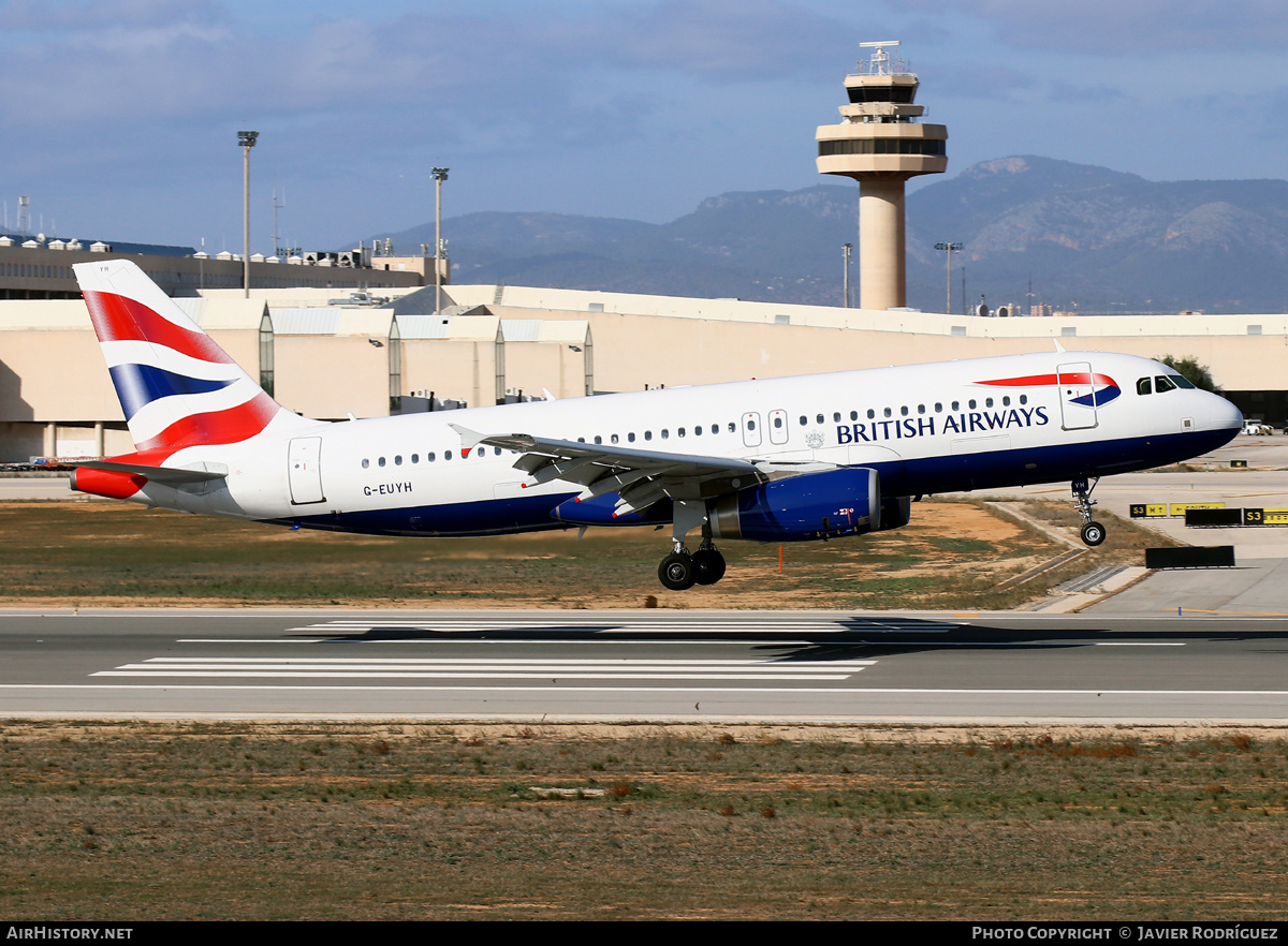Aircraft Photo of G-EUYH | Airbus A320-232 | British Airways | AirHistory.net #672174