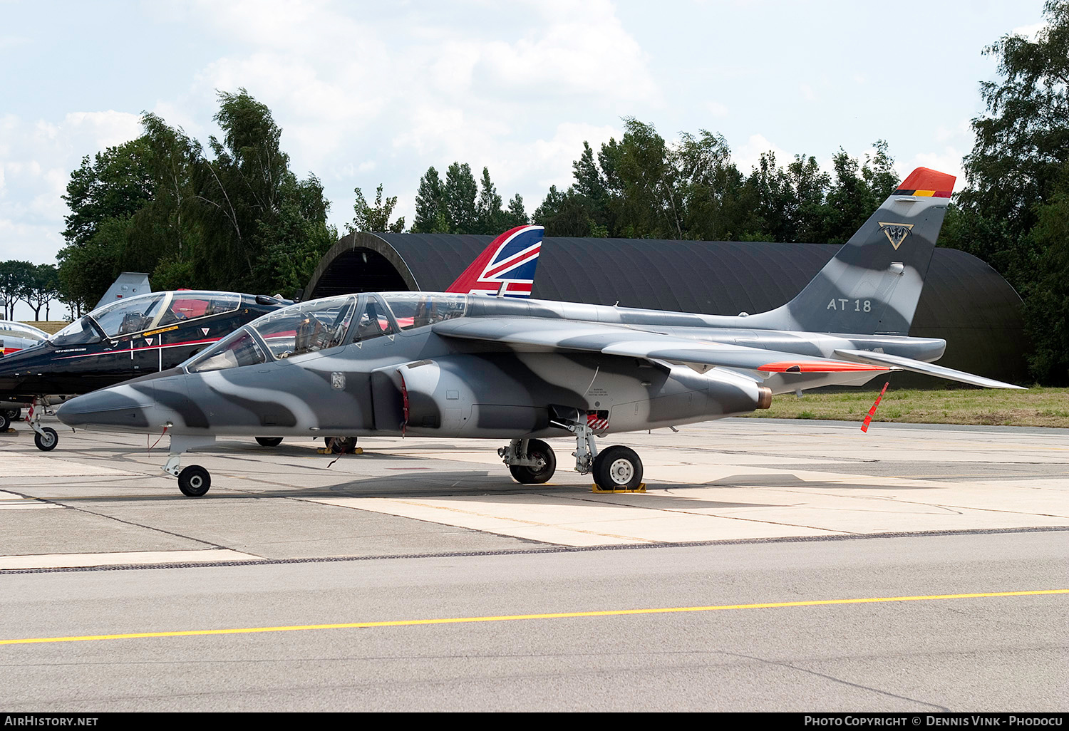 Aircraft Photo of AT18 | Dassault-Dornier Alpha Jet 1B | Belgium - Air Force | AirHistory.net #672185