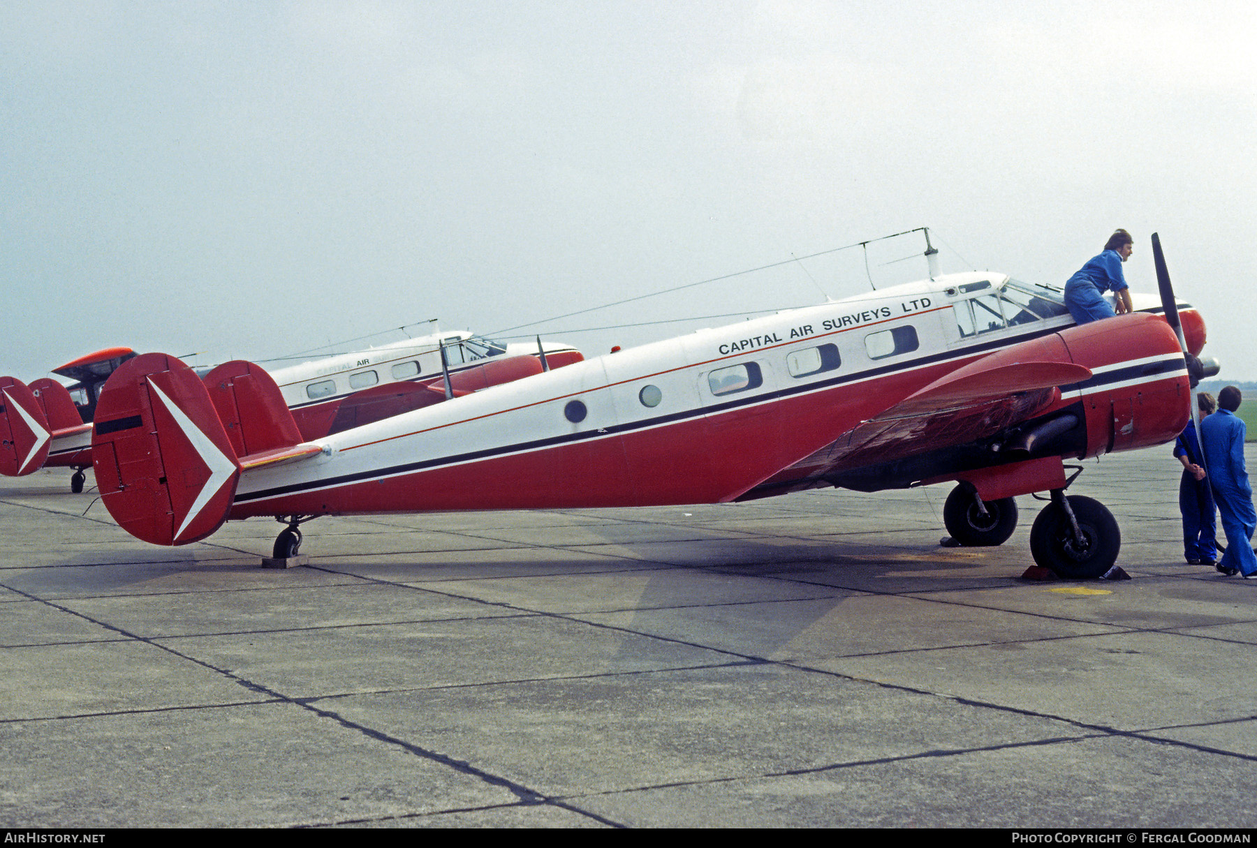Aircraft Photo of CF-SUQ | Beech Expeditor 3NM | Capital Air Surveys | AirHistory.net #672195