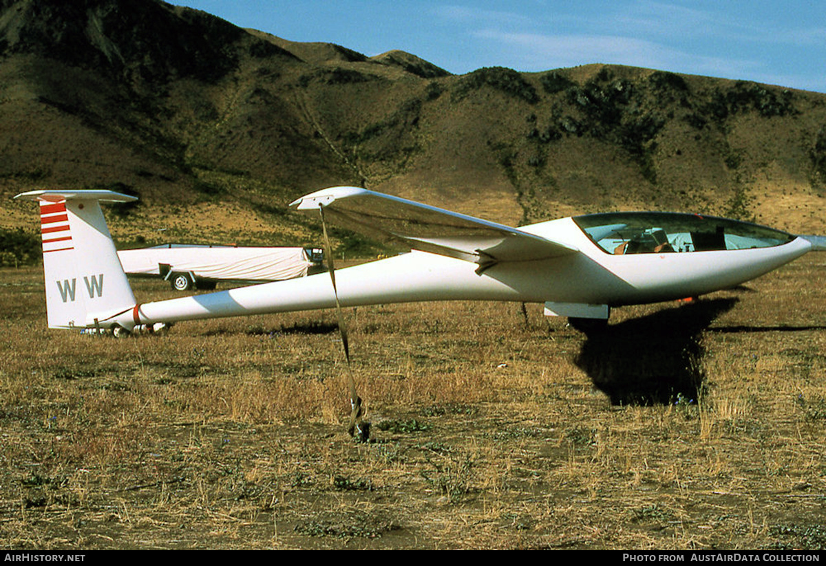 Aircraft Photo of ZK-GWW / WW | Glaser-Dirks DG-400 | AirHistory.net #672204