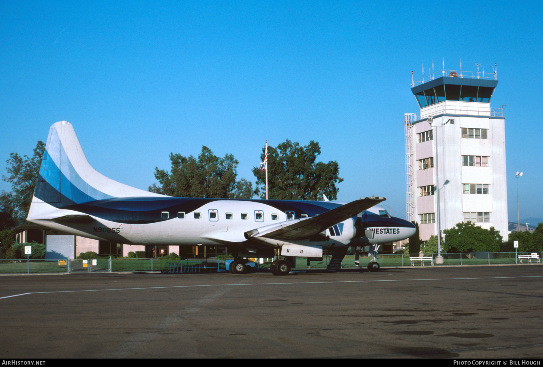 Aircraft Photo of N90855 | Convair 580 | Westates Airlines | AirHistory.net #672207