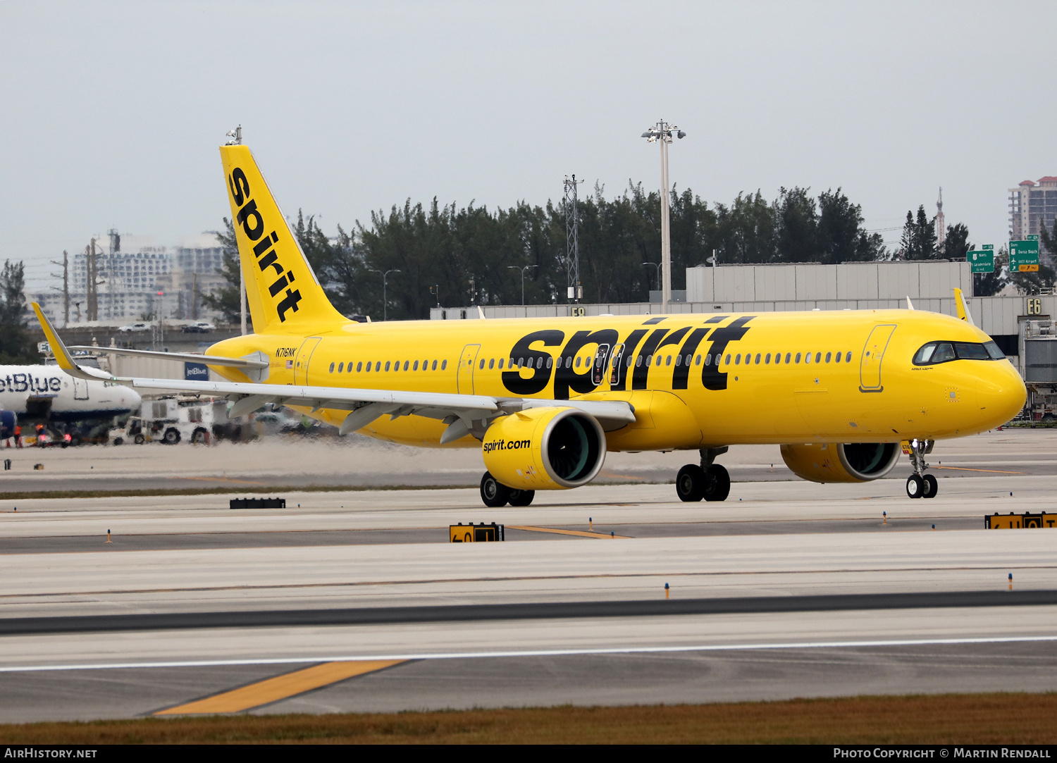 Aircraft Photo of N716NK | Airbus A321-251NX | Spirit Airlines | AirHistory.net #672211
