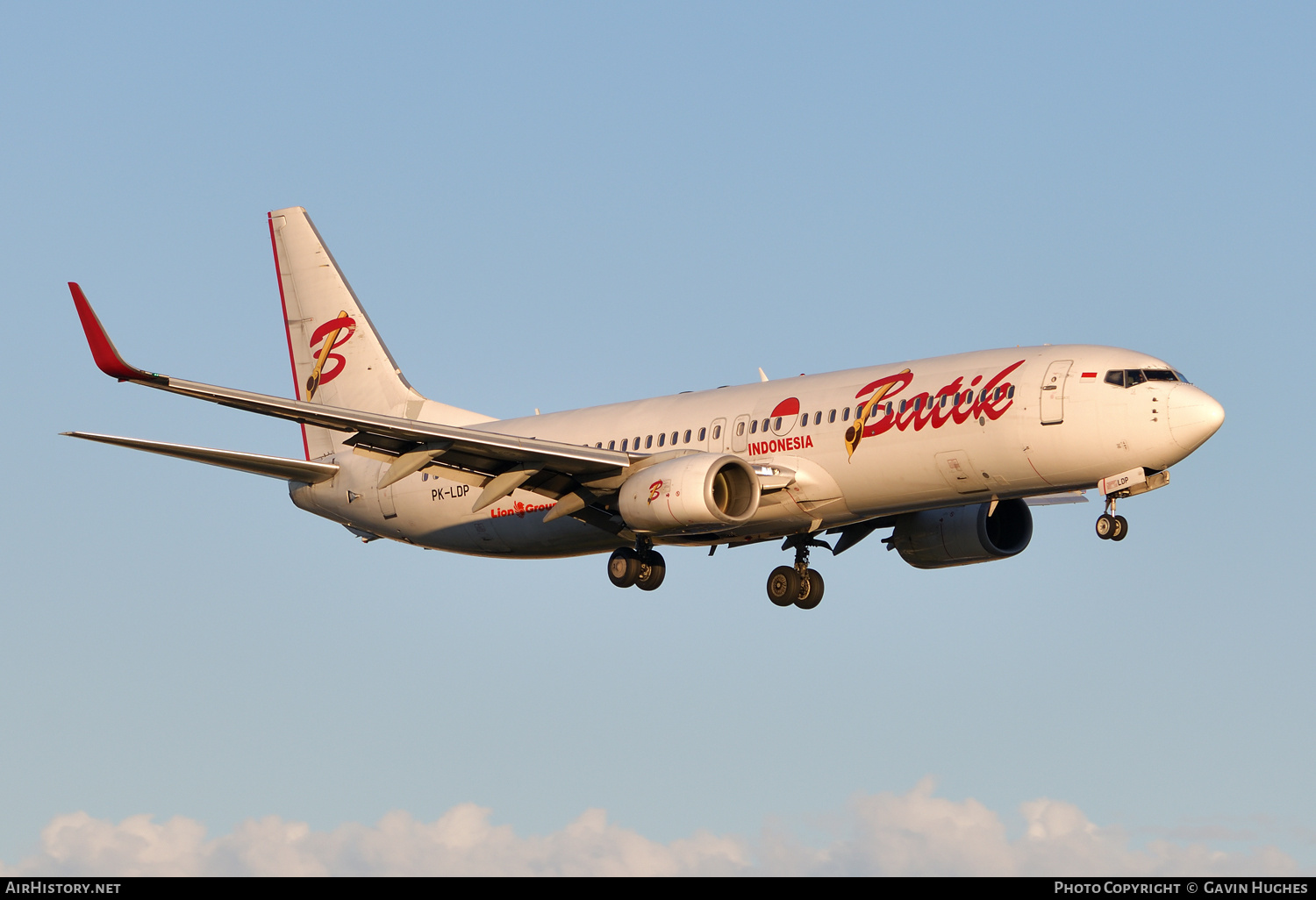 Aircraft Photo of PK-LDP | Boeing 737-8GP | Batik Air | AirHistory.net #672220