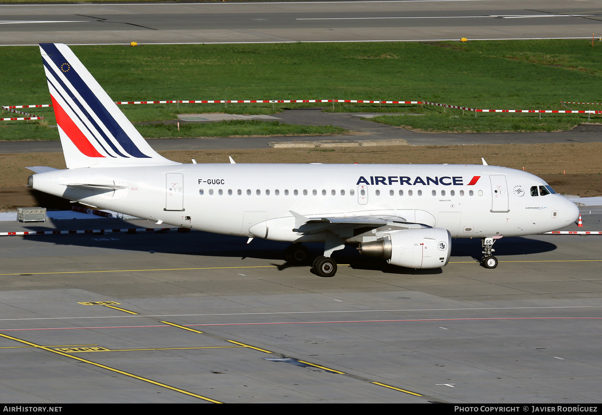 Aircraft Photo of F-GUGC | Airbus A318-111 | Air France | AirHistory.net #672223