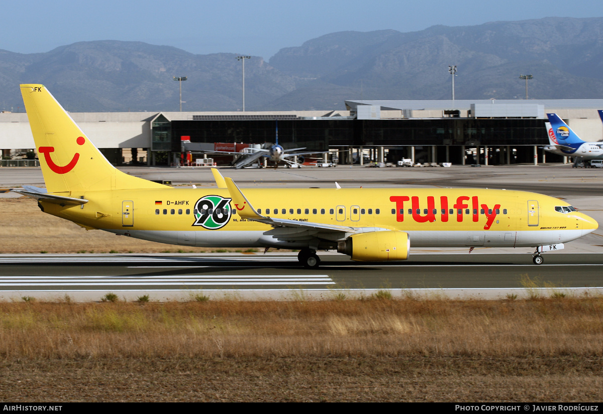 Aircraft Photo of D-AHFK | Boeing 737-8K5 | TUIfly | AirHistory.net #672224