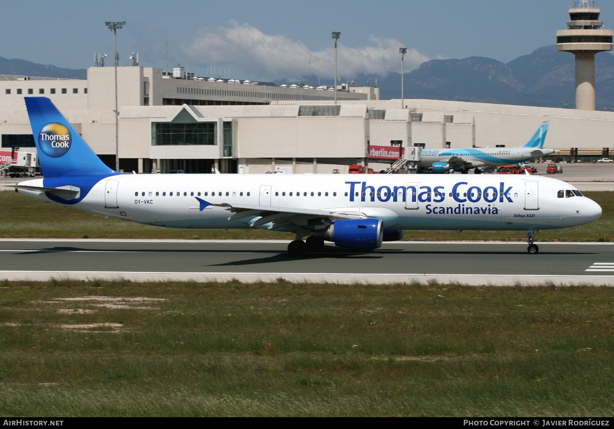 Aircraft Photo of OY-VKC | Airbus A321-211 | Thomas Cook Airlines Scandinavia | AirHistory.net #672225