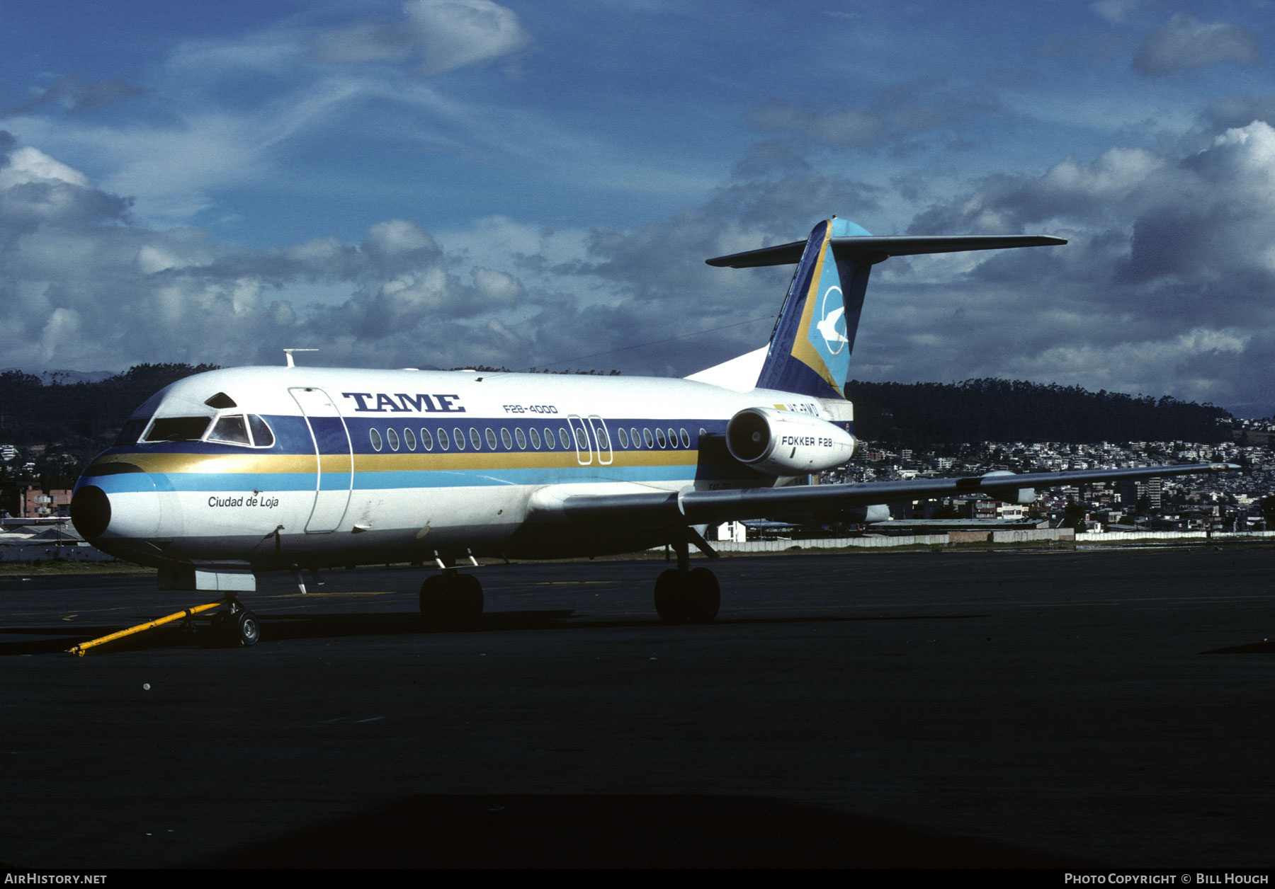 Aircraft Photo of HC-BMD / FAE-220 | Fokker F28-4000 Fellowship | TAME Línea Aérea del Ecuador | AirHistory.net #672231