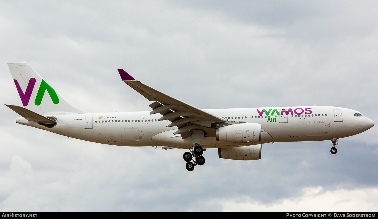Aircraft Photo of EC-NBN | Airbus A330-243 | Wamos Air | AirHistory.net #672249