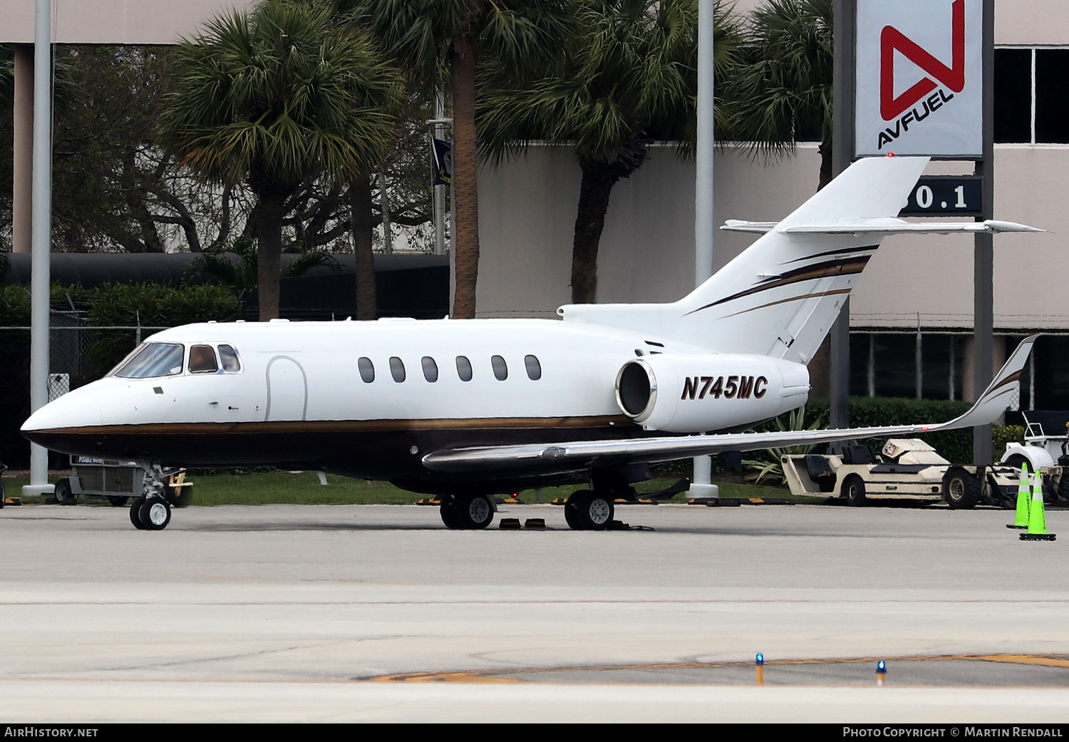 Aircraft Photo of N745MC | British Aerospace BAe-125-800B/XP | AirHistory.net #672259