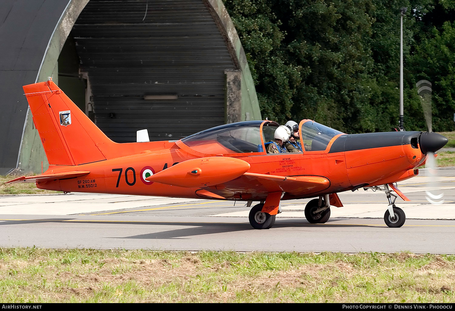 Aircraft Photo of MM55012 | SIAI-Marchetti SF-260AM | Italy - Air Force | AirHistory.net #672275