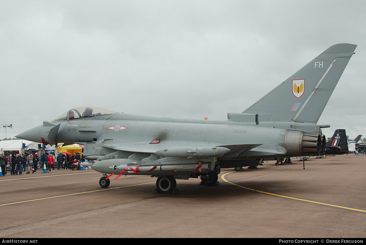 Aircraft Photo of ZK329 | Eurofighter EF-2000 Typhoon FGR4 | UK - Air Force | AirHistory.net #672277