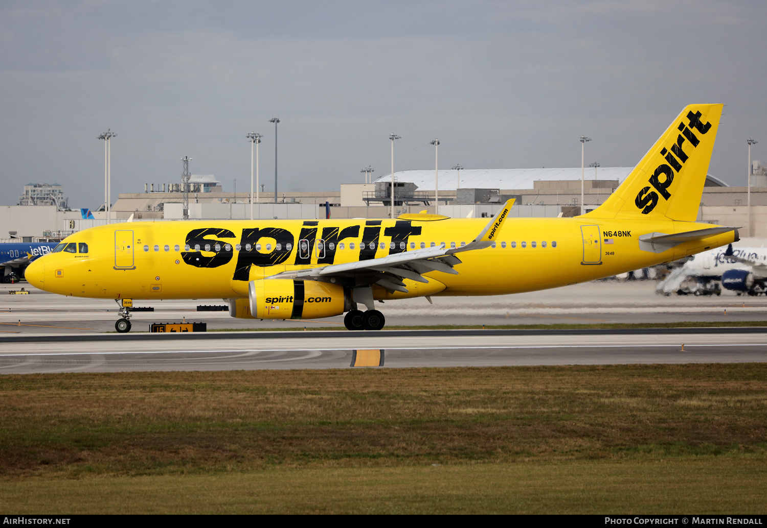 Aircraft Photo of N648NK | Airbus A320-232 | Spirit Airlines | AirHistory.net #672282