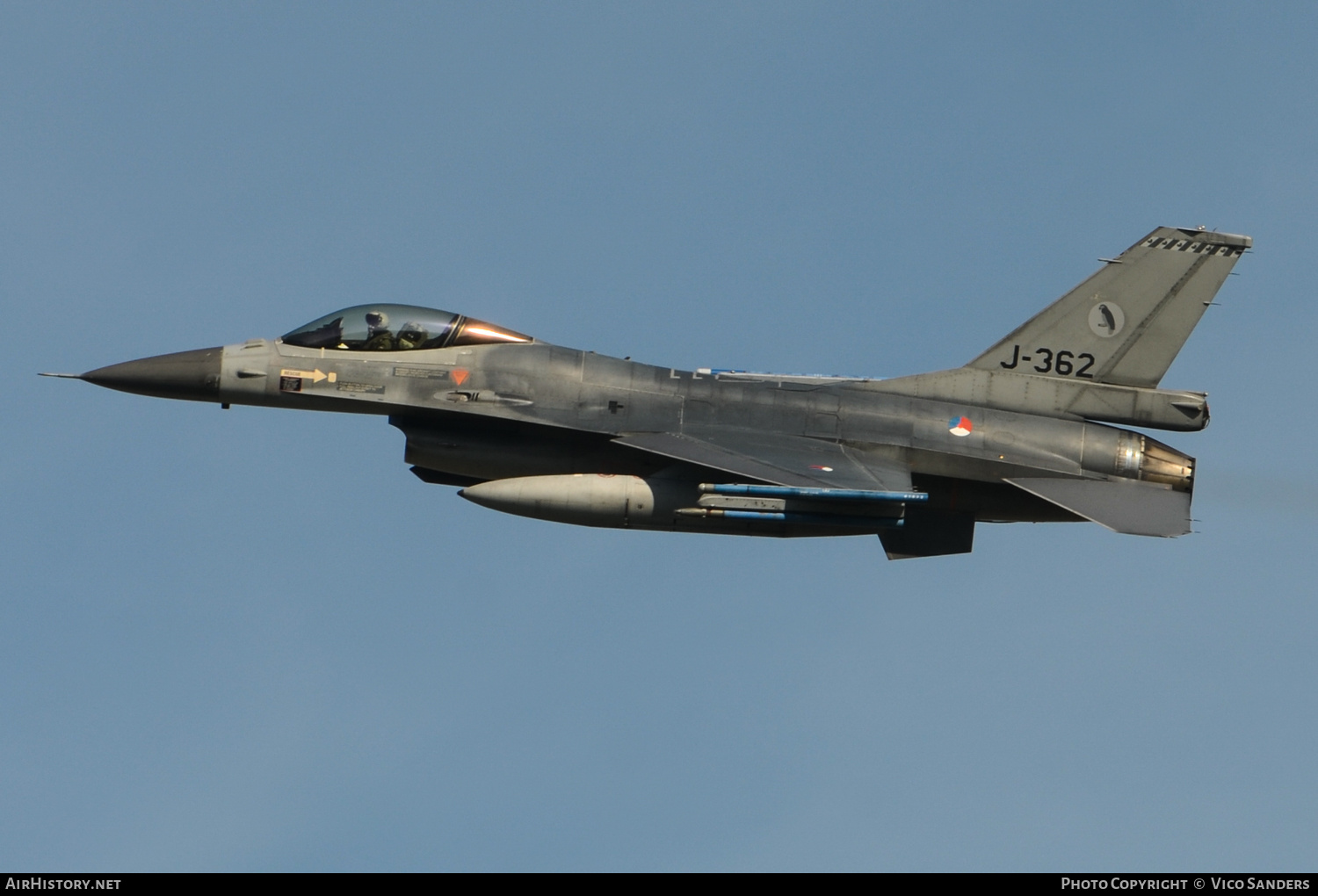 Aircraft Photo of J-362 | General Dynamics F-16AM Fighting Falcon | Netherlands - Air Force | AirHistory.net #672283