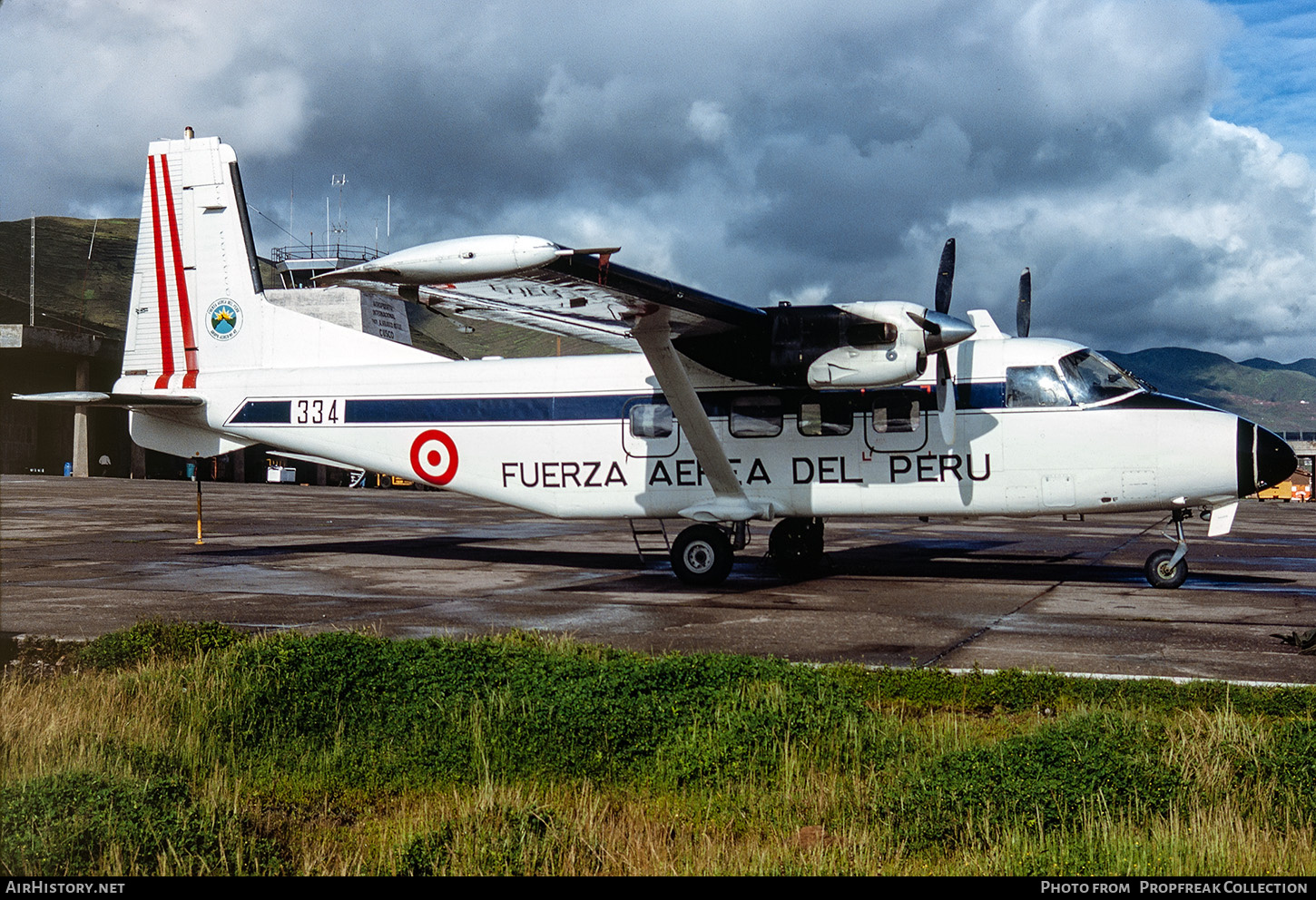 Aircraft Photo of 334 / OB-1499 | Harbin Y12-II | Peru - Air Force | AirHistory.net #672320