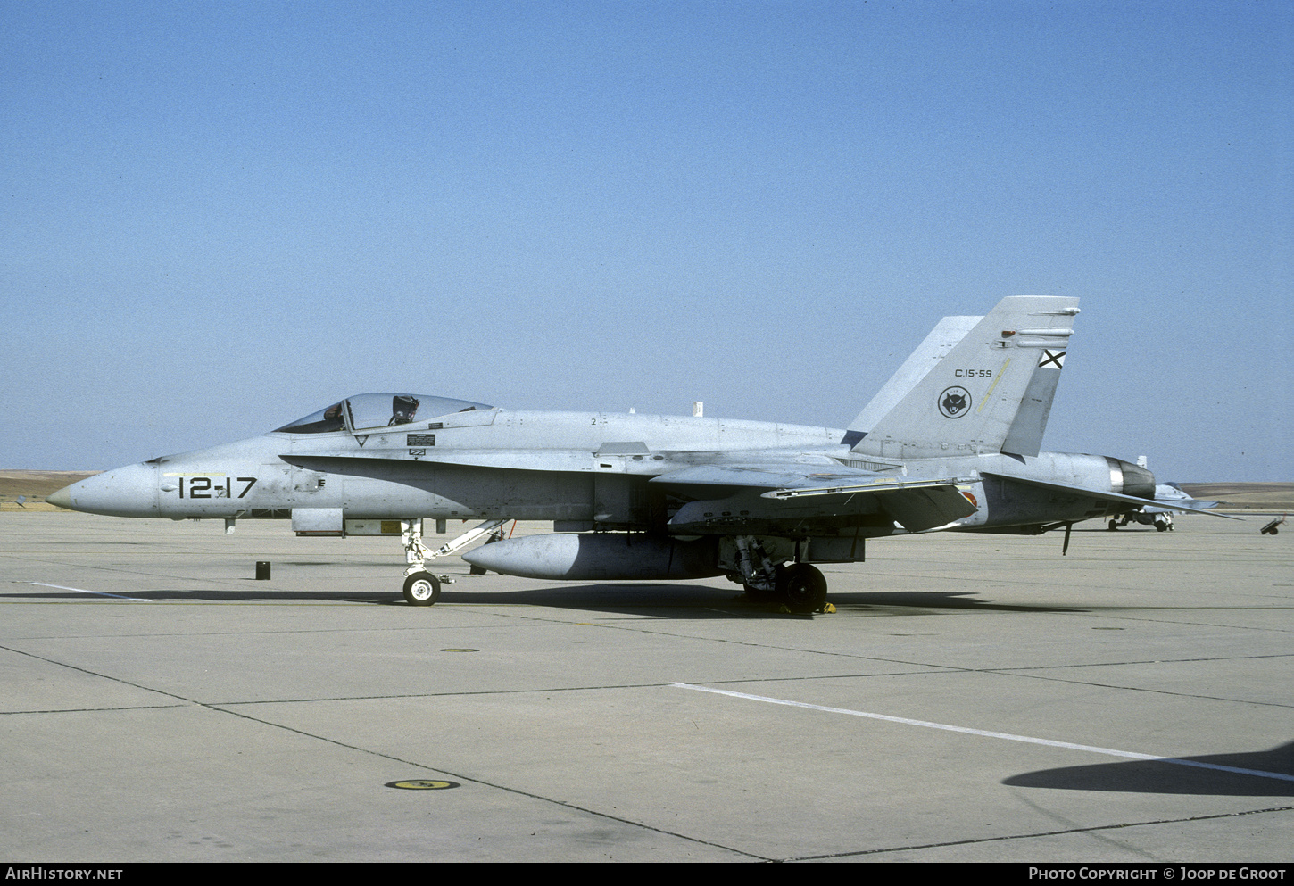 Aircraft Photo of C15-59 | McDonnell Douglas EF-18A Hornet | Spain - Air Force | AirHistory.net #672331