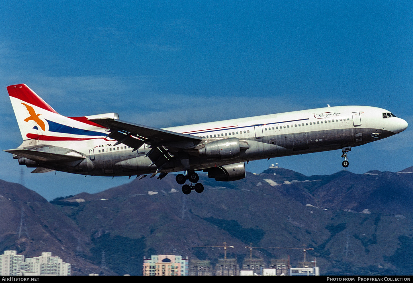 Aircraft Photo of HS-LTA | Lockheed L-1011-385-1 TriStar 1 | Kampuchea Airlines | AirHistory.net #672333