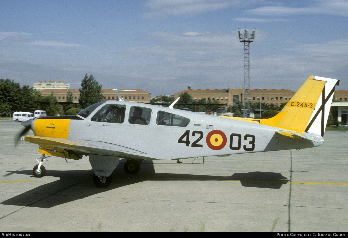 Aircraft Photo of E.24A-3 | Beech F33C Bonanza | Spain - Air Force | AirHistory.net #672335