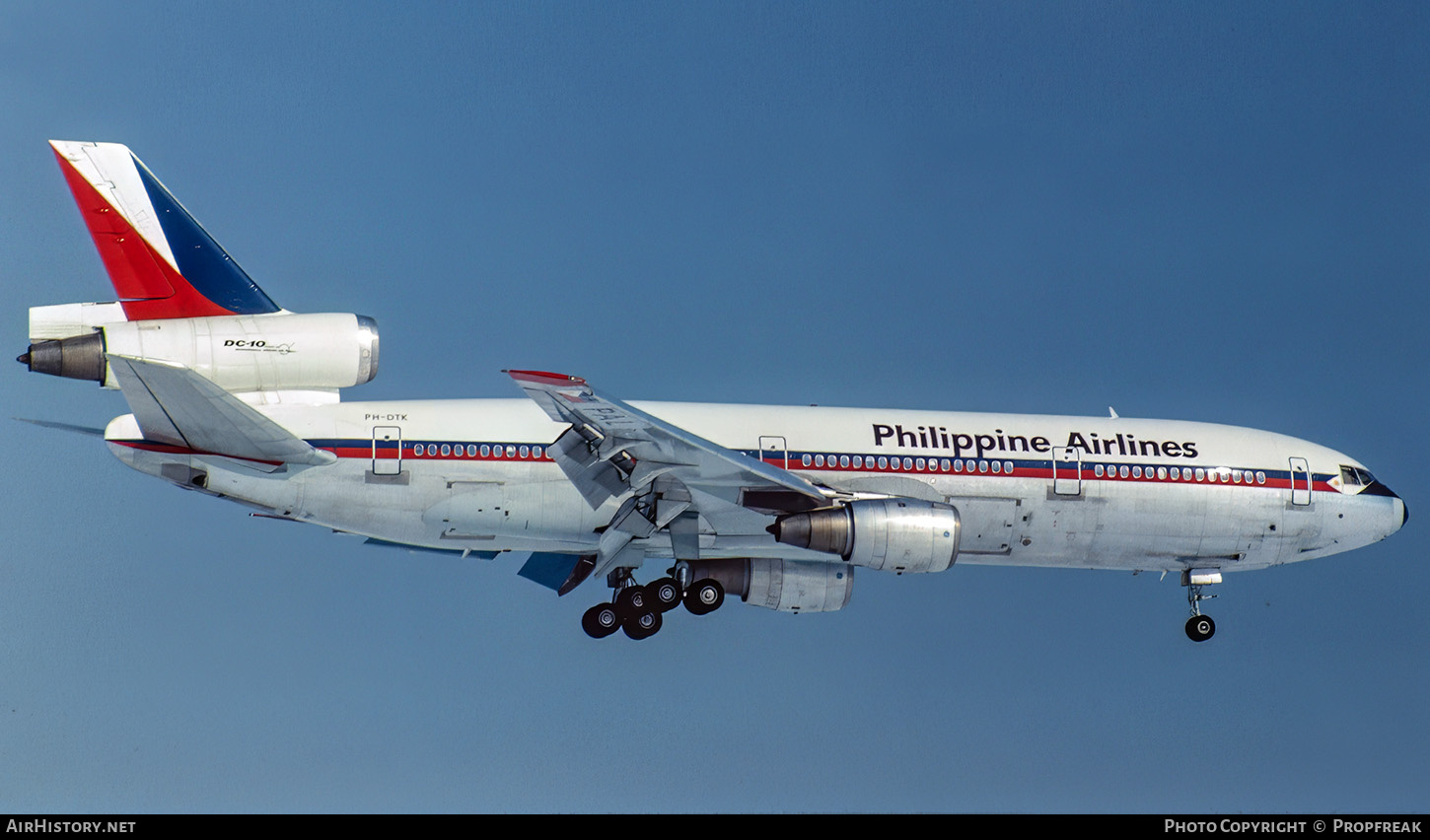Aircraft Photo of PH-DTK | McDonnell Douglas DC-10-30 | Philippine Airlines | AirHistory.net #672340