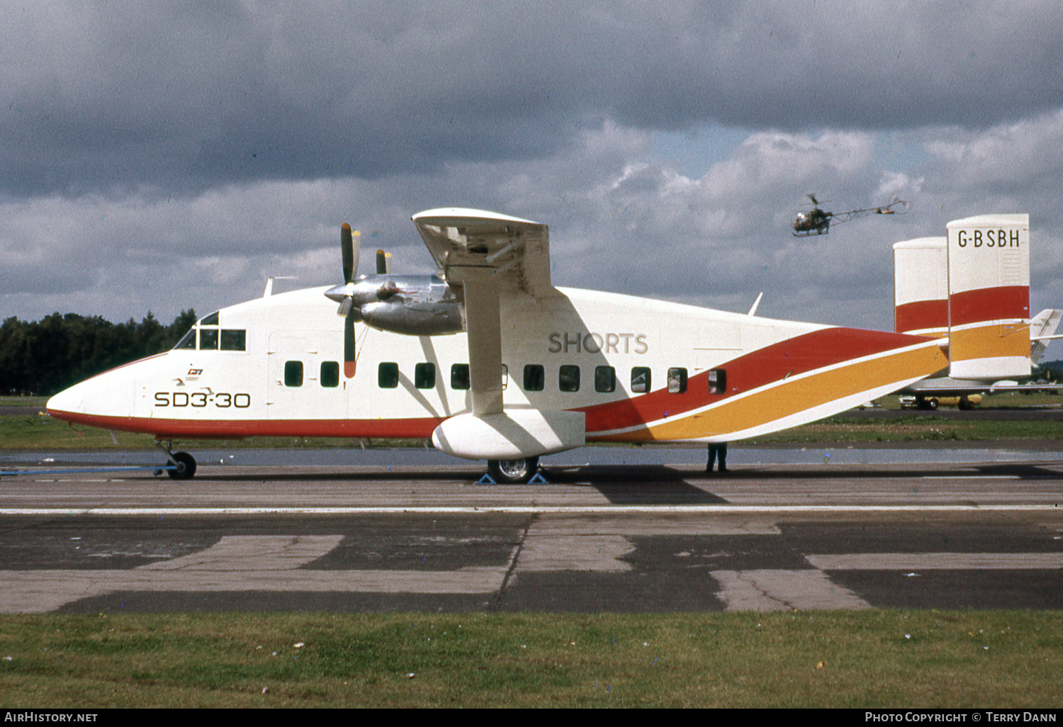 Aircraft Photo of G-BSBH | Short 330-100 | Shorts | AirHistory.net #672341