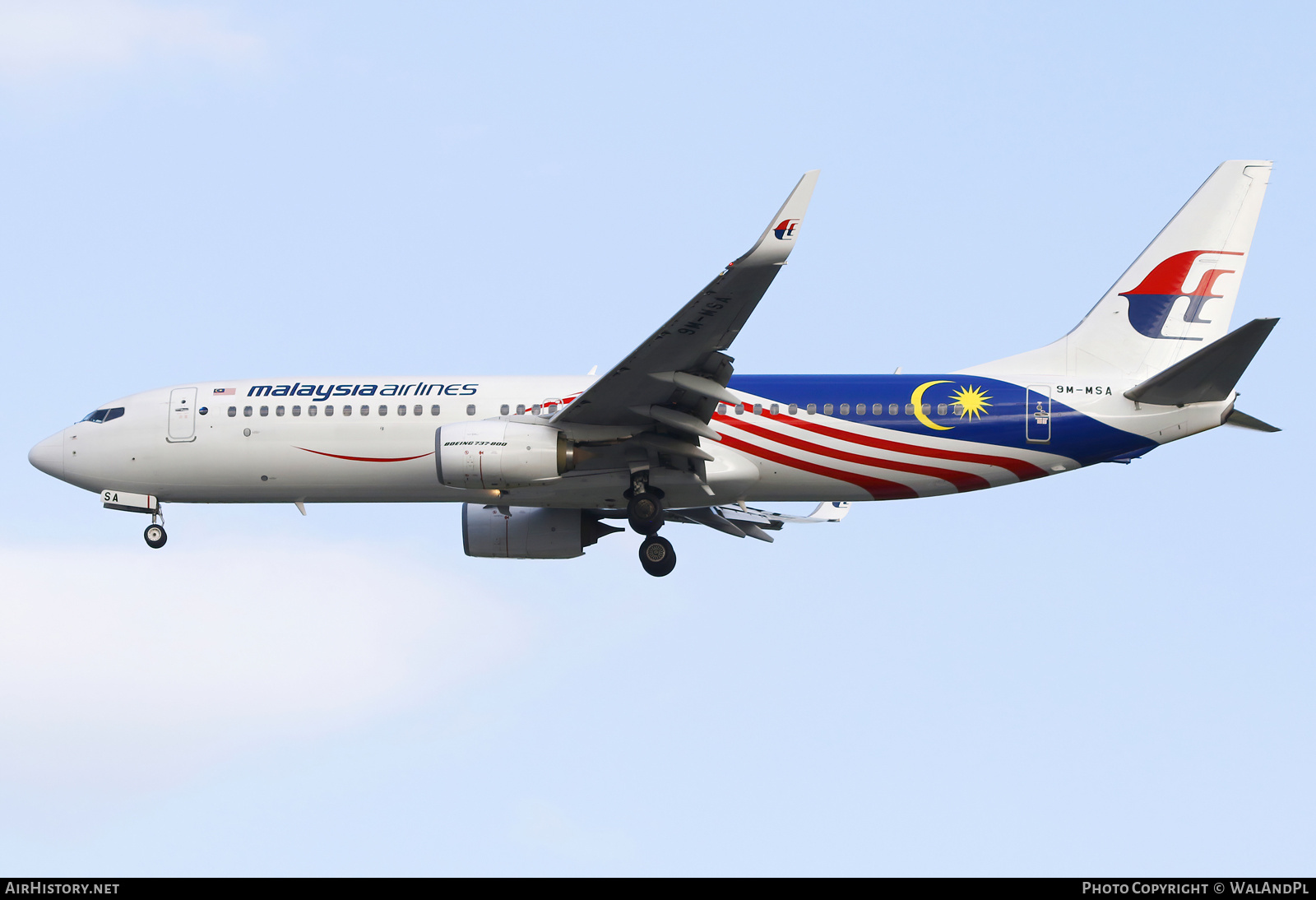Aircraft Photo of 9M-MSA | Boeing 737-8H6 | Malaysia Airlines | AirHistory.net #672352